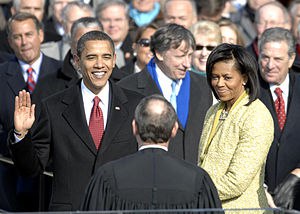300px-US_President_Barack_Obama_taking_his_Oath_of_Office_-_2009Jan20